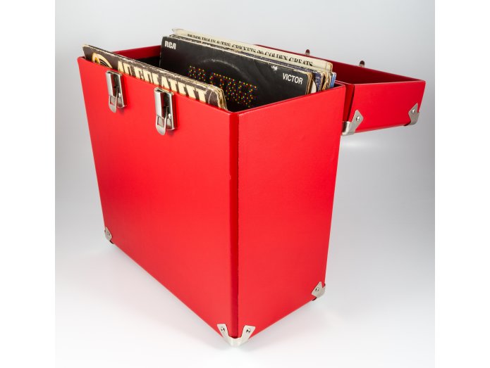 GPO Case for 12" Vinyl (Red)