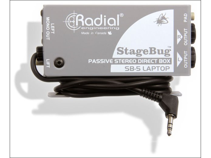 Radial Stagebug SB-5 Laptop DI Box