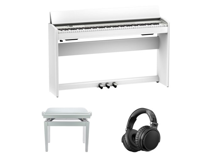 Roland F701 startpaket (vit)