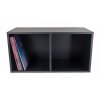 Studio 57 Vinyl Record Storage Shelf (Double, Black)