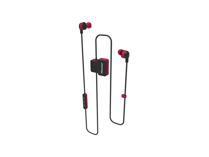 Pioneer SE-CL5BT-R In-Ear Bluetooth Høretelefoner (Rød)