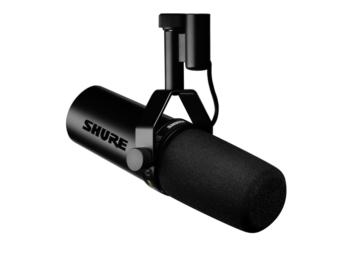 Shure SM7dB Active Dynamic Podcast Microphone