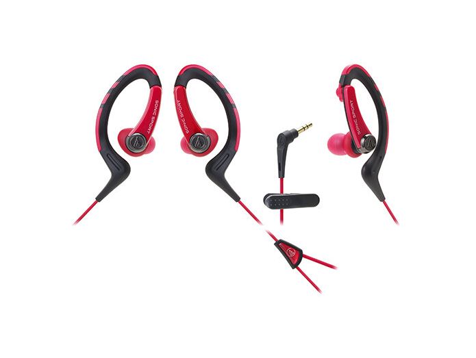 Audio-Technica ATH-SPORT1 Høretelefoner (Rød)