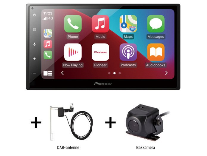 Pioneer SPH-DA360DAB Wireless AppleCarPlay , Android Auto
