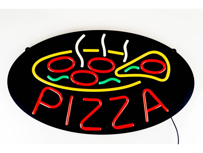 Neonskylt "Pizza" (70cm)