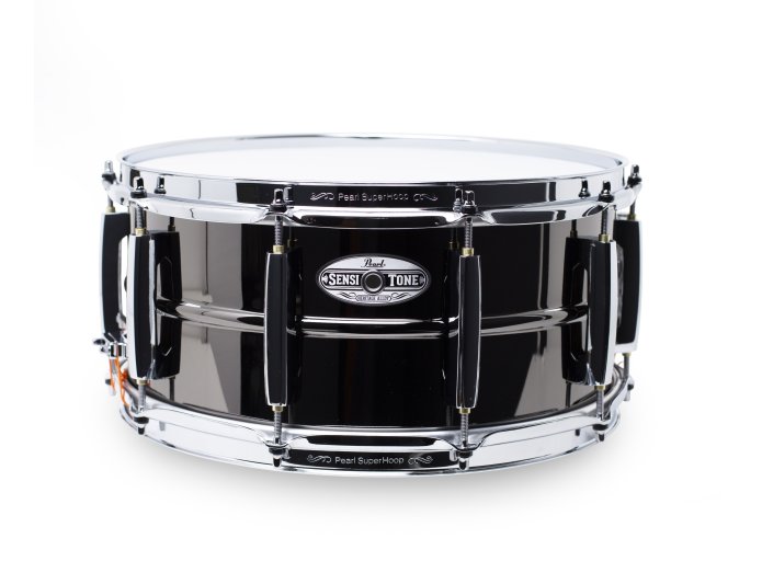 Pearl SensiTone 14x6,5 Brass snare drum (Black Nickel)