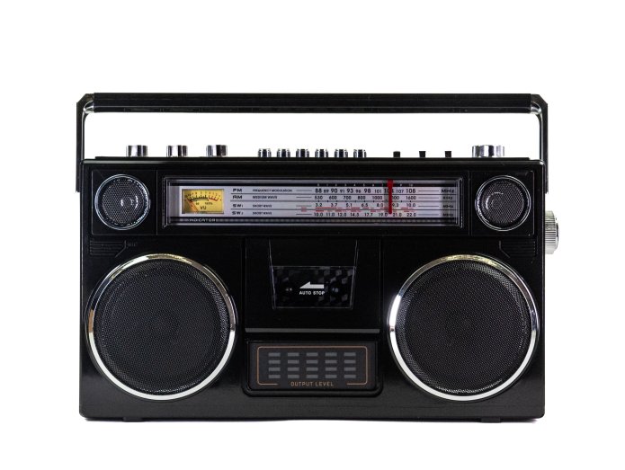 Studio 57 Ghettoblaster m. Bluetooth (Sort)