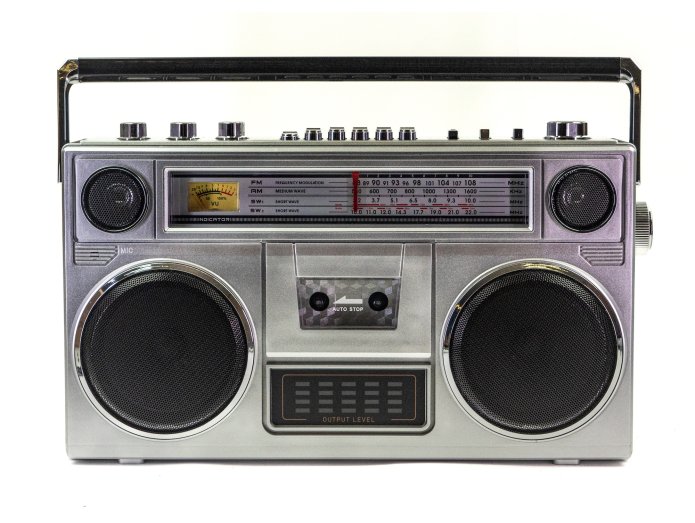 Studio 57 Boombox (Bluetooth) Silver