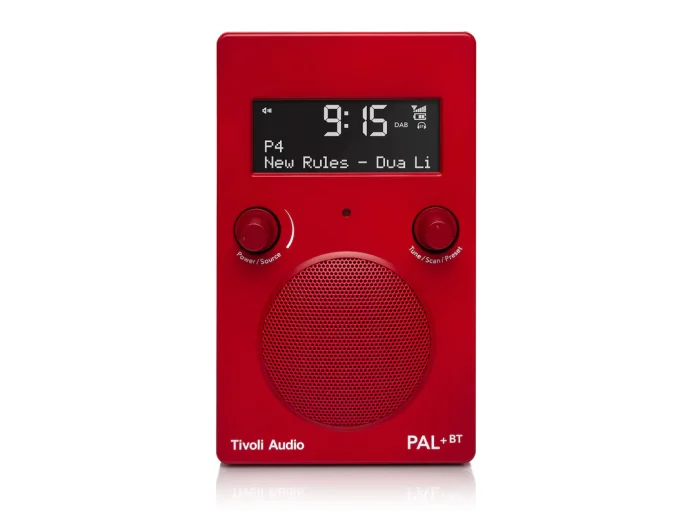 Tivoli Audio PAL+DAB+Bluetooth Hjtaler (Rd)