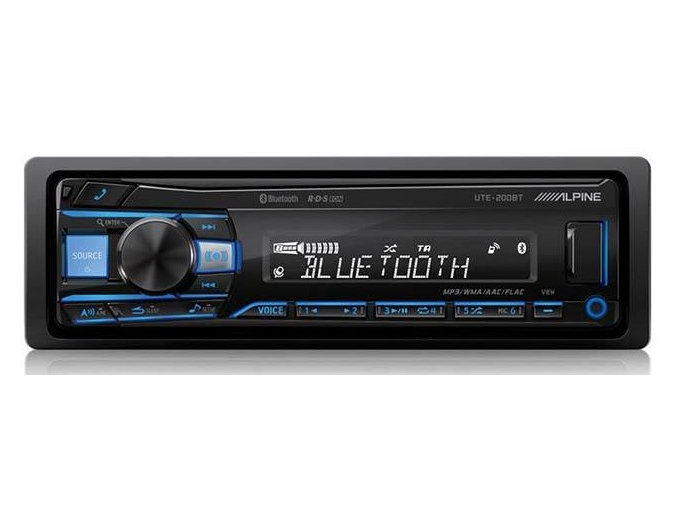 ALPINE UTE-200BT Bilradio m. Bluetooth og USB - Bilradio - Bluetooth Pioneershop.dk