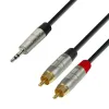 Y-splitkabel Minijack til Phono (3m)