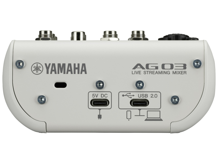 Yamaha AG03 MkII Live Streaming Mixer (White) SoundStoreXL View here