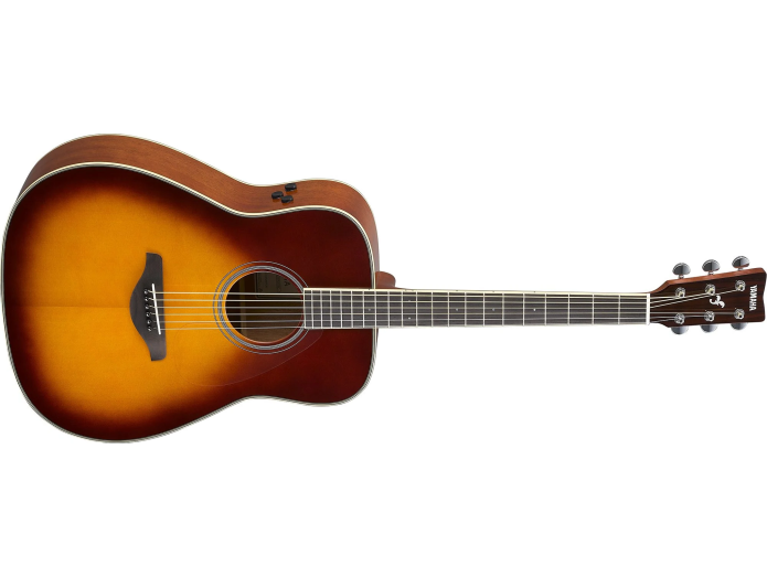 Yamaha FGC-TA TransAcoustic Western Guitar (Brown Sunburst)