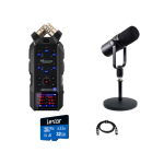 Zoom H6e Essential Podcast package