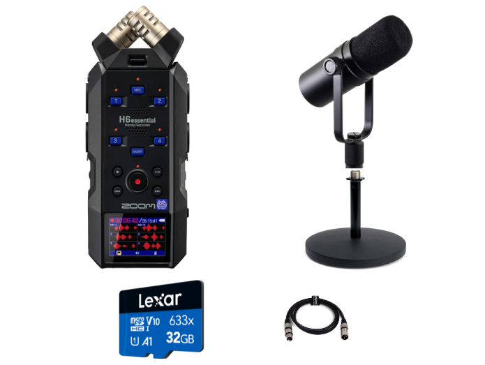 Zoom H6e Essential Podcast-paket