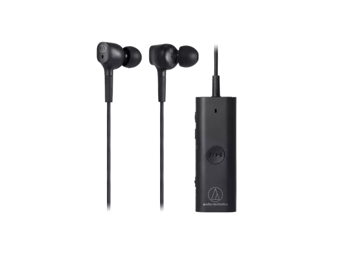 Audio-Technica ATH-ANC100BTBK Trådløse Noise Cancelling In-Ear Høretelefoner (Sort)