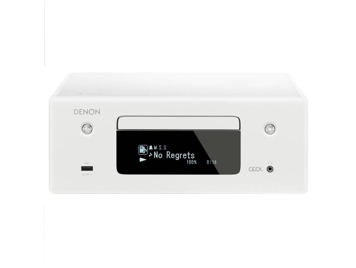 Denon RCD-N10W Minianlg (Hvid)