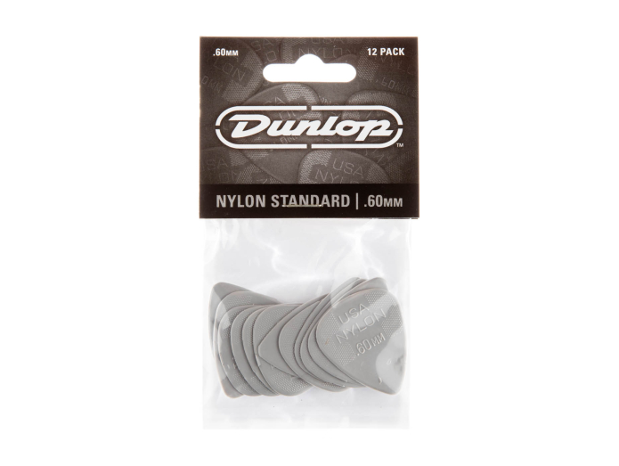 Dunlop 12-44P060 plektre (0,60mm) 12 stk.