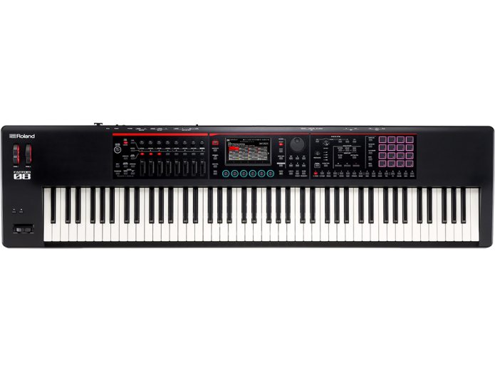 Roland Fantom-08 88 Synthesizer (svart)