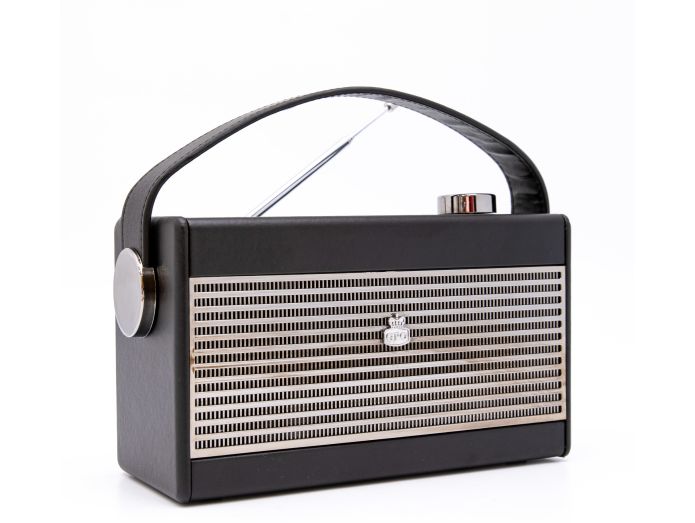 GPO Darcy Vintage Style Radio (Sort/Sølv)