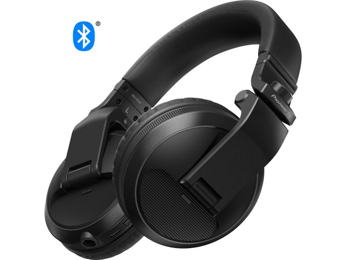 Pioneer DJ HDJ-X5BT-K Bluetooth DJ hrlurar (svarta)