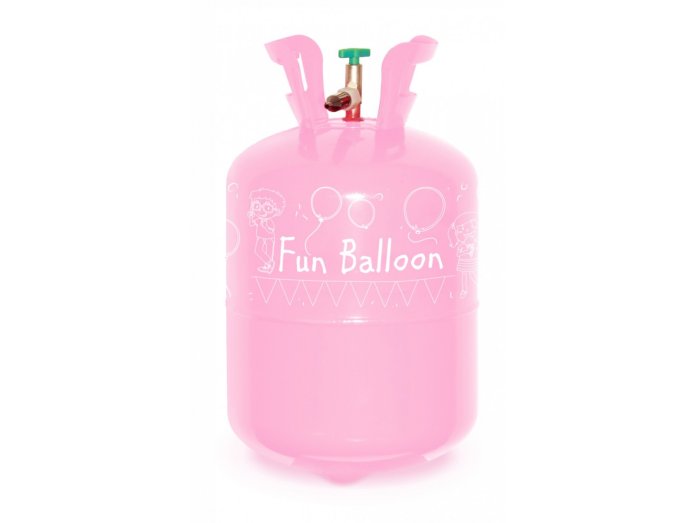 Helium gassflaske (opptil 30 ballonger)