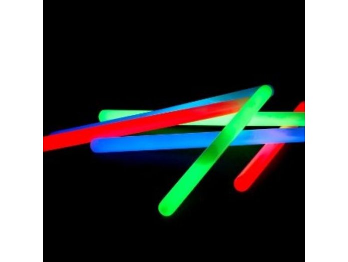 10 stykker 10" Glowstick (blandede farger)