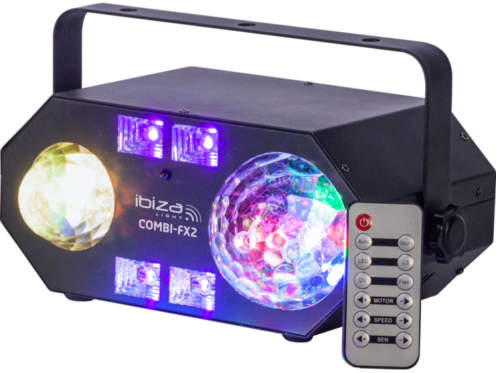 Ibiza Combi FX2 LED ljuseffekt