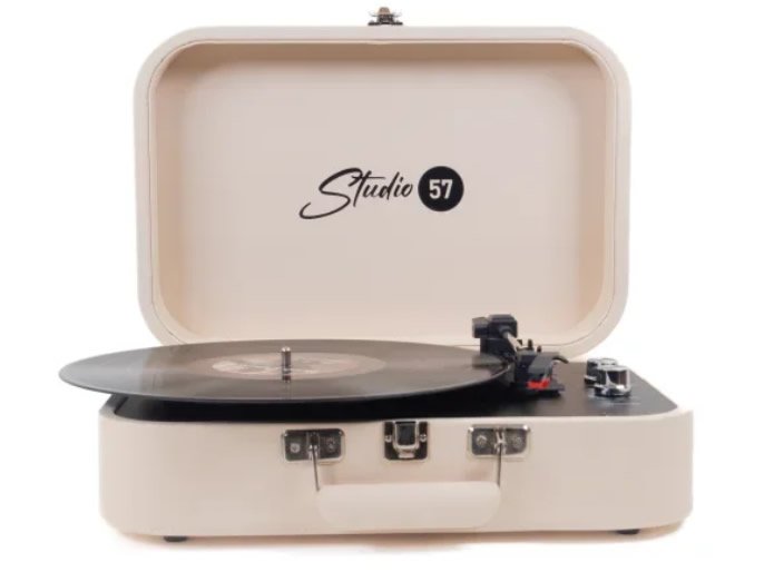 Studio 57 Mellow Turntable (White)