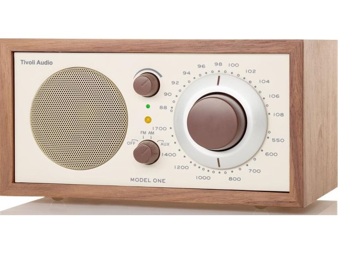 Tivoli Audio Model ONE Radio (Valnød/Beige)