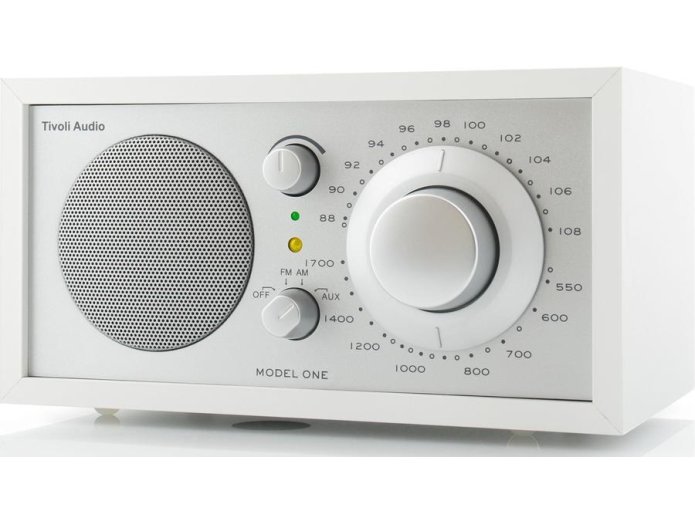 Tivoli Audio Model ONE Radio (Hvid/Slv)