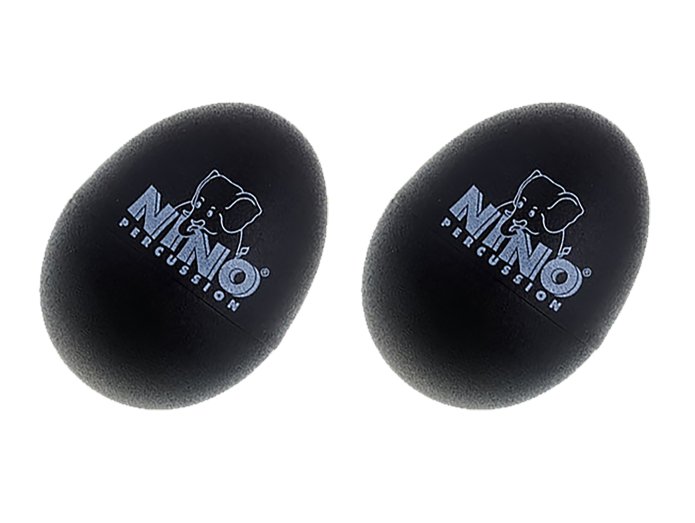 Nino Rattle Egg (2 st, svart)