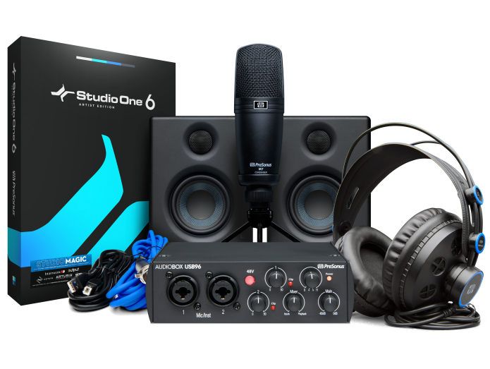 Presonus AudioBox USB Studio Ultimate Bundle 96 25th Anniversary Edt. | We  match the price | SoundStoreXL