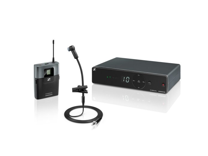 Sennheiser XSW 1-908 Wireless Microphone for Wind Instruments (Band B: 572-596 MHz)