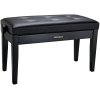 Roland RPB-D300BK double piano bench, black