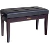 Roland RPB-D300RW double piano bench, rosewood