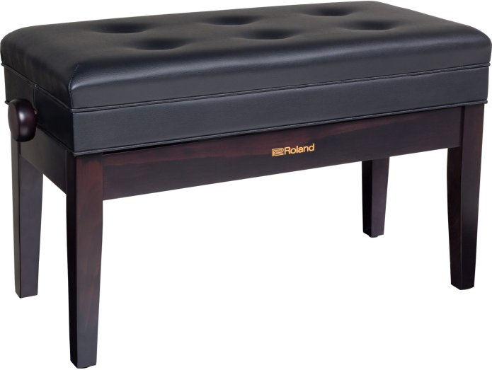 Roland RPB-D400RW double piano bench, rosewood