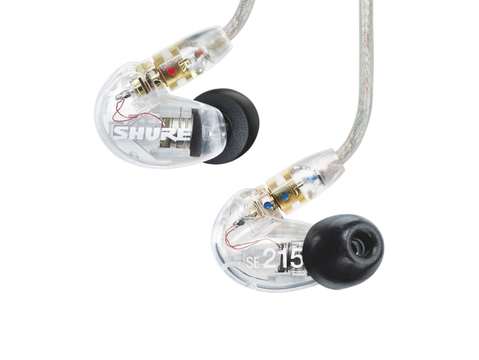 Shure SE215 In-ear Hovedtelefoner (Clear)