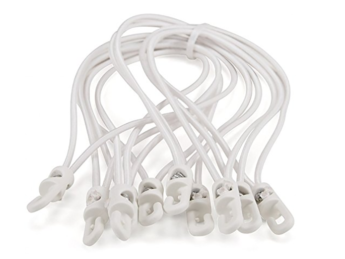 Spannfix rubber bands, 10 pcs. white