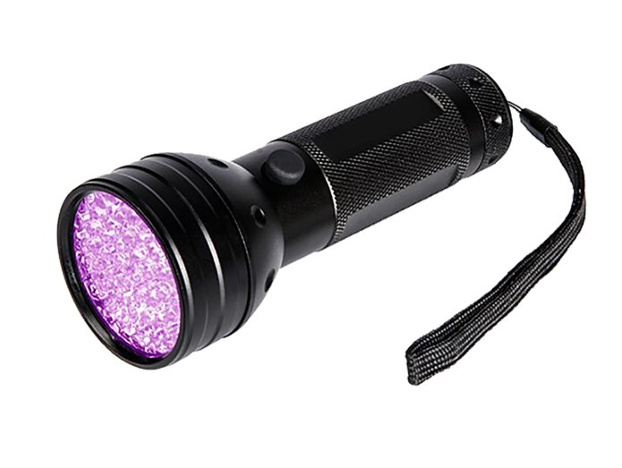 UV Flashlight with 51 LED diodes