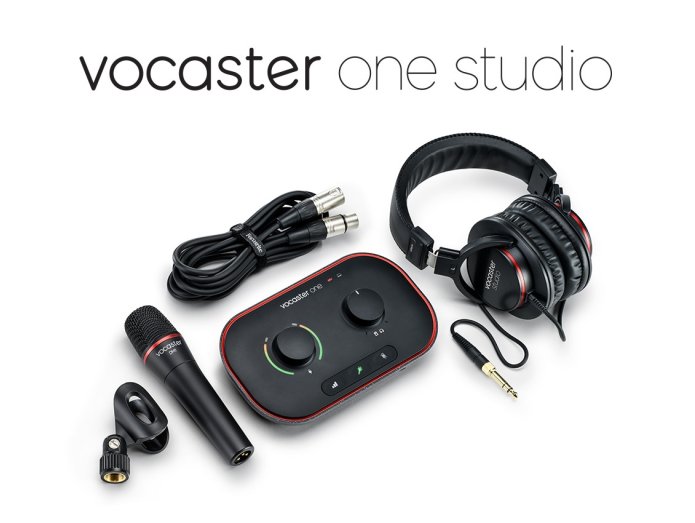 Focusrite Vocaster One Studio Podcaster Sound Card