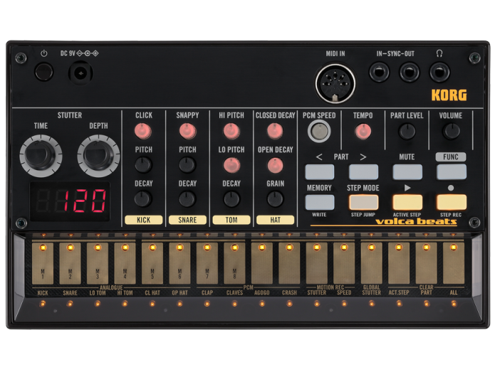 Korg Volca Beats Analog Rhythm Machine