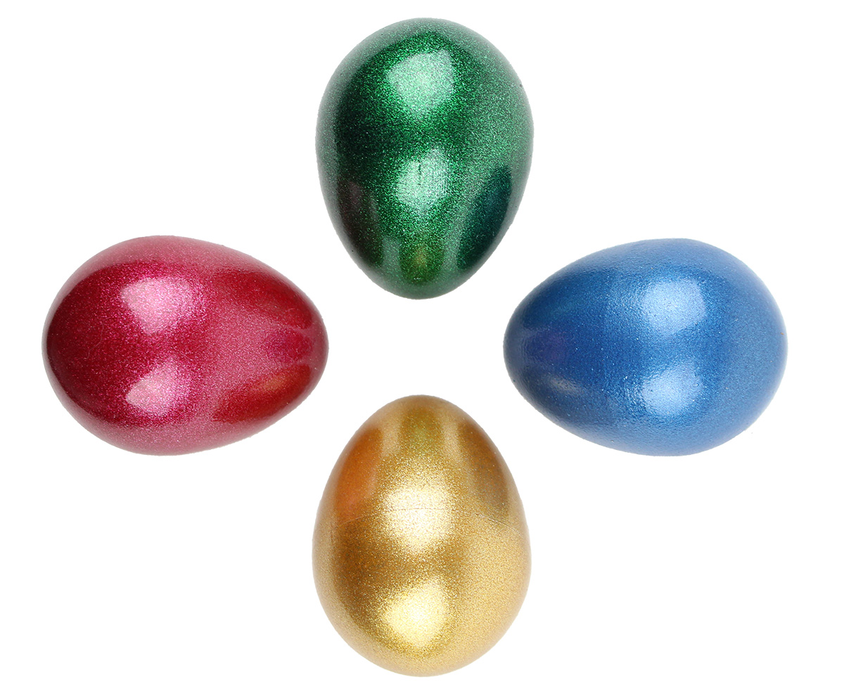 Rasle egg Glimmer Blå