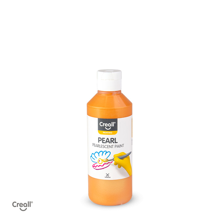 Creall Pearl sten maling (Orange)