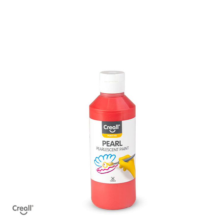 Creall Pearl sten maling (Rød)
