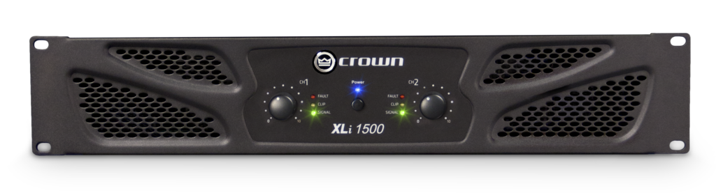 Crown XLi1500 Effektforstærker (2x330W, 8 Ohm)