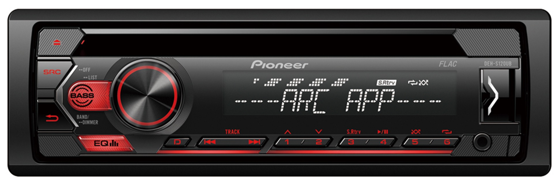 Se Pioneer DEH-S120UB 1-DIN Bilstereo m. CD og USB hos Drum City