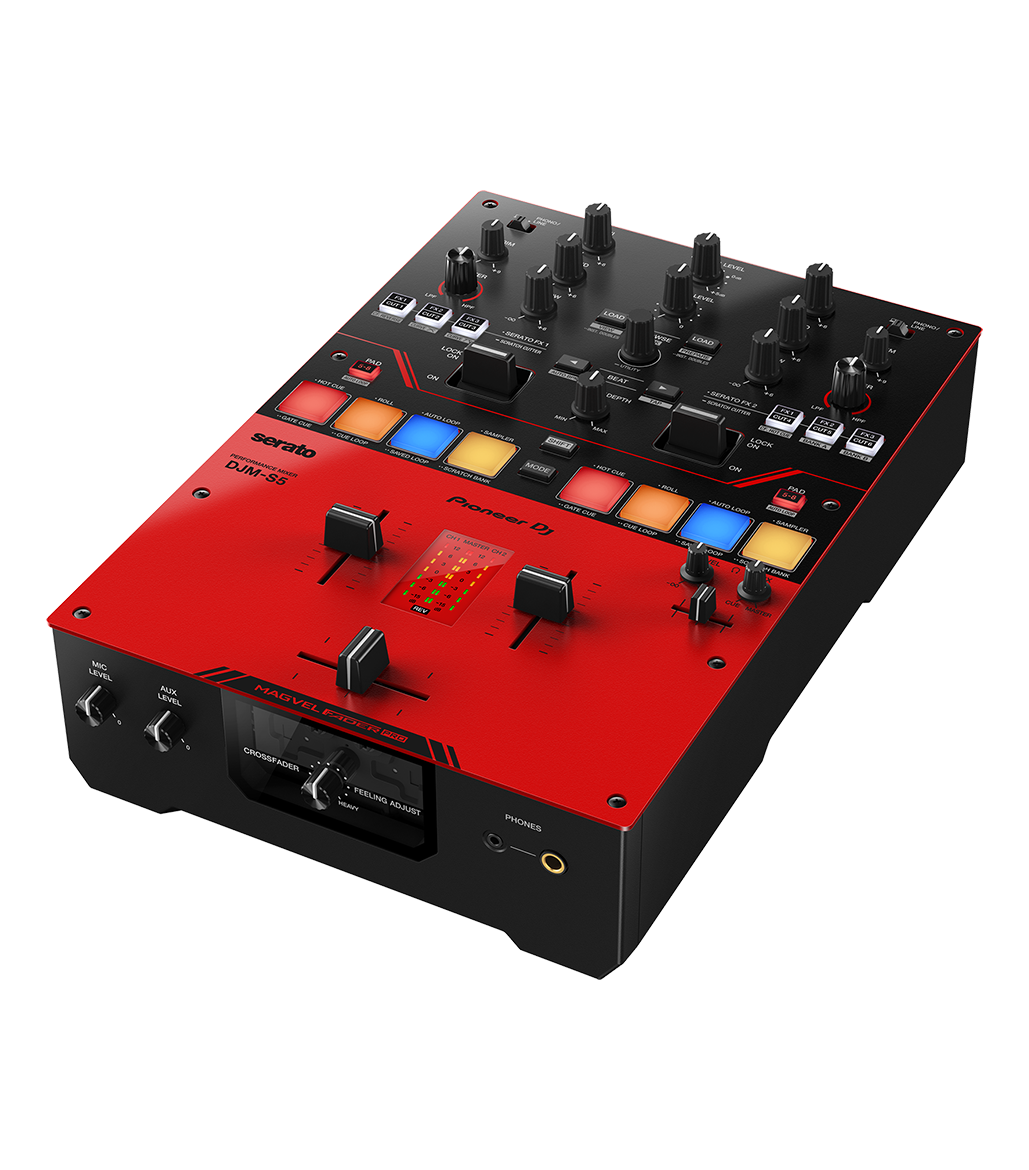 Se Pioneer DJ DJM-S5 Mixer hos SoundStoreXL.dk