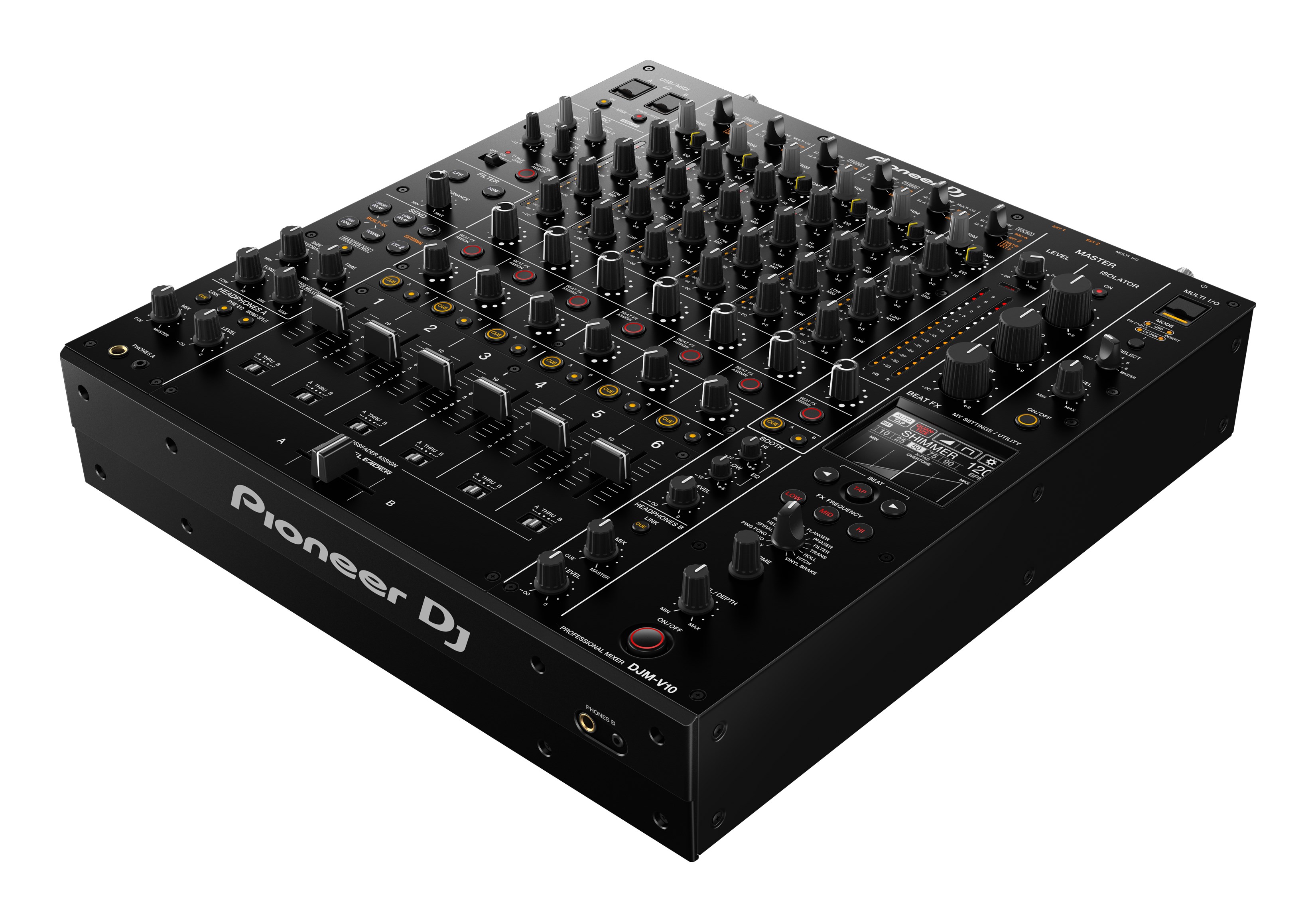 Se Pioneer DJ DJM-V10 Mixer hos SoundStoreXL.dk