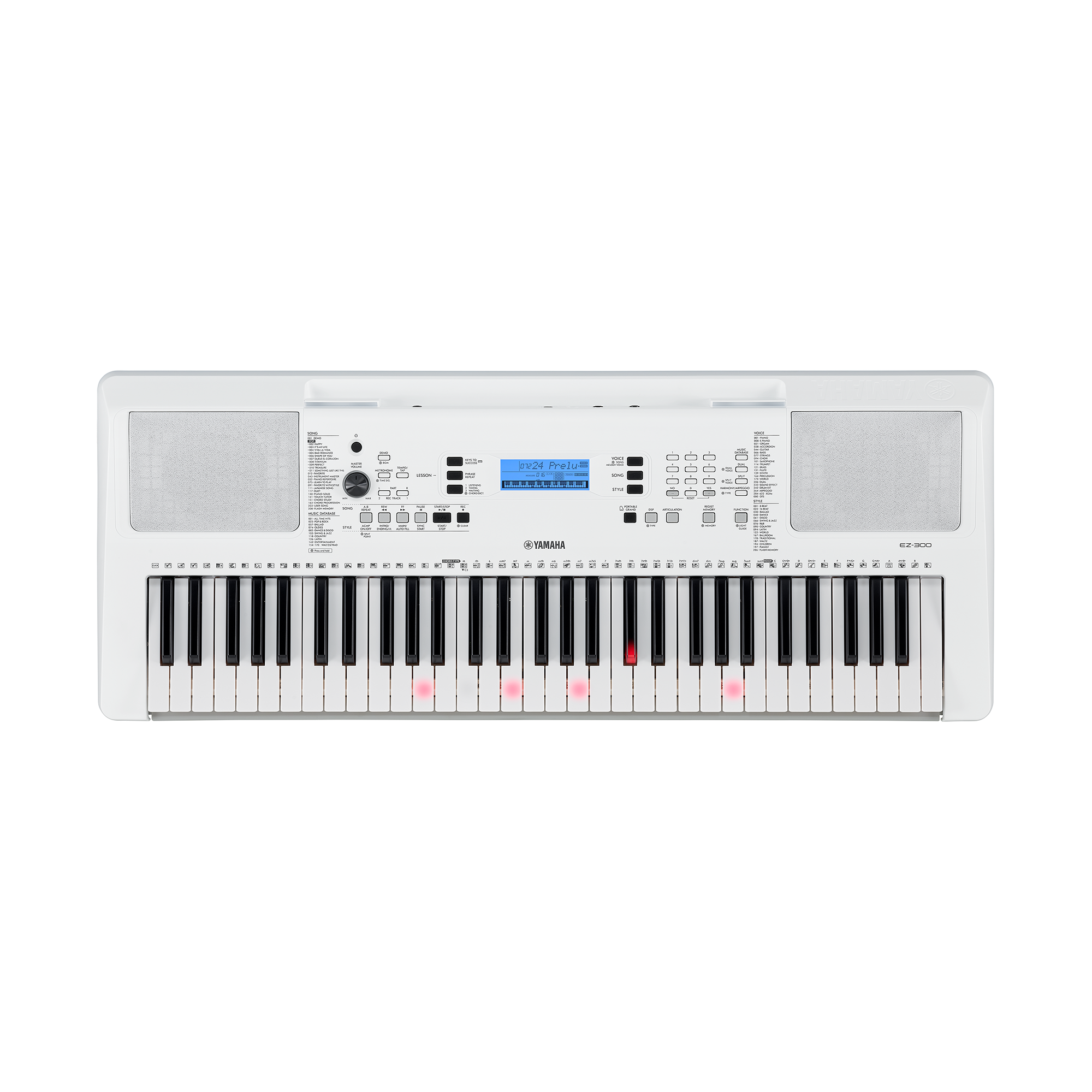 Yamaha EZ-300 Keyboard (Hvid)